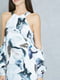 Сукня з відкритими плечима абстрактного забарвлення | 6436900 | фото 4