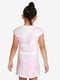Платье розовое с принтом тай-дай | 6436920 | фото 2