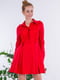 Сукня А-силуету червона | 6436949 | фото 3