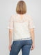 Блуза молочного цвета с вышивкой | 6437012 | фото 2