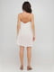 Платье А-силуэта молочного цвета | 6437015 | фото 2
