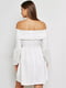 Сукня А-силуету біла | 6437149 | фото 2
