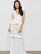 Платье А-силуэта белое | 6437150 | фото 4