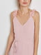 Платье А-силуэта розовое | 6437151 | фото 4