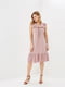 Платье А-силуэта розовое | 6437163 | фото 3