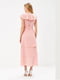 Платье А-силуэта розовое | 6437179 | фото 2