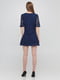 Сукня А-силуету синя | 6437215 | фото 2