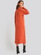 Платье А-силуэта оранжевое | 6437258 | фото 2
