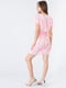 Платье А-силуэта розовое | 6437279 | фото 3