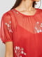 Платье А-силуэта красное | 6437388 | фото 4