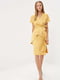 Сукня А-силуету жовта | 6437392 | фото 3