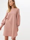 Сукня А-силуету рожева | 6437398 | фото 2