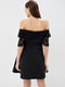 Платье А-силуэта черное | 6437404 | фото 2
