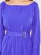 Платье А-силуэта фиолетовое | 6437405 | фото 3