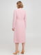 Платье А-силуэта розовое на запах | 6437696 | фото 2