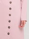 Сукня А-силуету рожева на запах | 6437696 | фото 4