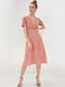 Платье А-силуэта розовое | 6437701 | фото 3