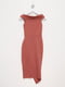 Сукня-футляр теракотового кольору | 6437741 | фото 2