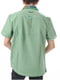 Рубашка зеленая в принт | 6437965 | фото 2