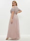 Платье А-силуэта розовое | 6438007 | фото 2