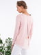 Блуза розовая с принтом | 6438077 | фото 3