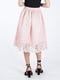 Кружевная юбка розовая | 6438078 | фото 3