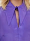 Блуза фиолетовая | 6438102 | фото 3