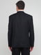 Пиджак черный в полоску | 6438220 | фото 2