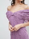 Платье вечернее фиолетовое | 6438297 | фото 4
