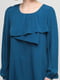 Сукня А-силуету синя | 6438308 | фото 3