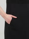 Сукня А-силуету чорна | 6438337 | фото 4
