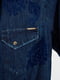 Сукня-сорочка синя джинсова на блискавці | 6438396 | фото 6