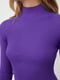 Сукня-футляр фіолетове з високим коміром | 6438453 | фото 4