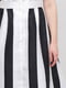 Платье А-силуэта бело-черное в полоску | 6438541 | фото 4