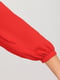Сукня А-силуету червона плісирована | 6438552 | фото 4