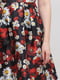 Платье А-силуэта в цветочный принт | 6438568 | фото 4