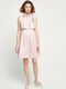 Платье А-силуэта розовое | 6438584 | фото 5
