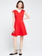 Сукня А-силуету червона | 6438594 | фото 5