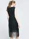 Платье А-силуэта черное | 6438598 | фото 2