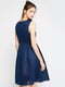 Сукня А-силуету синя | 6438599 | фото 2