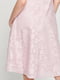 Платье А-силуэта розовое | 6438600 | фото 4
