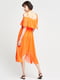 Платье А-силуэта оранжевое | 6438603 | фото 2