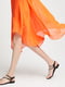 Платье А-силуэта оранжевое | 6438603 | фото 4