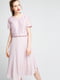 Платье А-силуэта розовое | 6438604 | фото 5