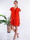 Сукня А-силуету червона | 6438632 | фото 3