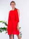 Сукня А-силуету червона | 6438633 | фото 3