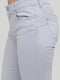 Демисезонные зауженные, укороченные джинсы | 6438700 | фото 4