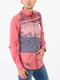 Рубашка розовая с принтом | 6438812 | фото 3
