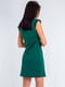 Платье-футляр зеленое с принтом | 6438829 | фото 2