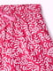 Шорти рожеві в принт | 6439075 | фото 3